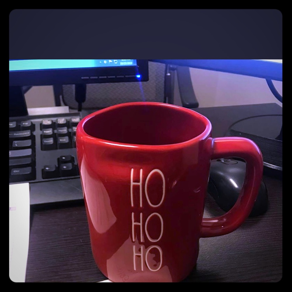 Rae Dunn Ho Ho Ho mug